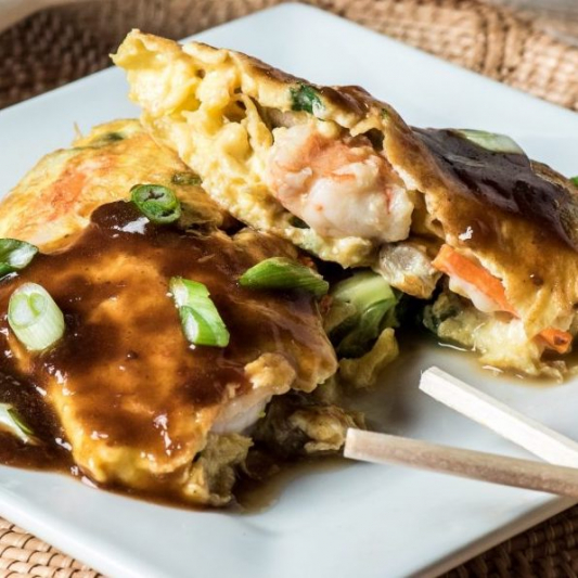 Shrimp Egg Foo Young